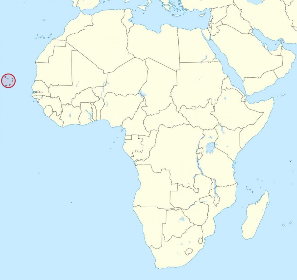Cabo Verde Afrika'nın göster
